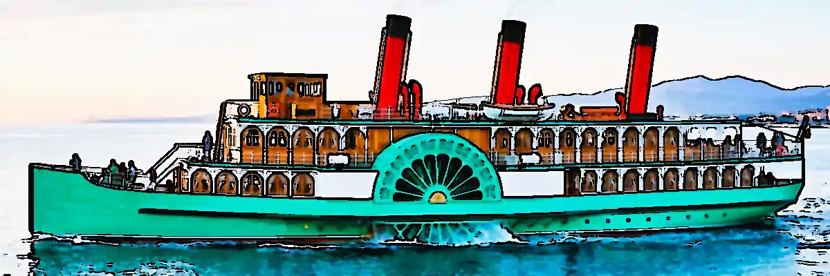 Old ferry boat